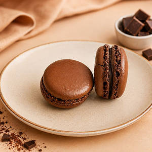 Hazelnut Macaron