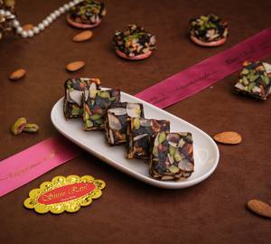 Khajoor Dryfruit Burfi Sugar Free