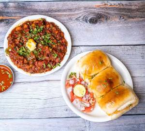 Khada Pav Bhaji [3 Pav]