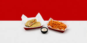 Krunch Chicken Wrap Combo