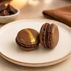 Belgium Chocolate Macaron