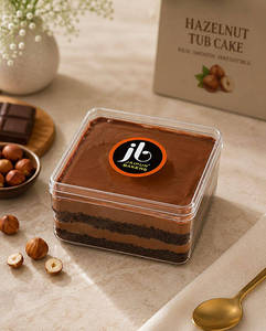 Hazelnut Chocolate Jar Cake