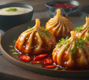 Soya Manchurian Momos
