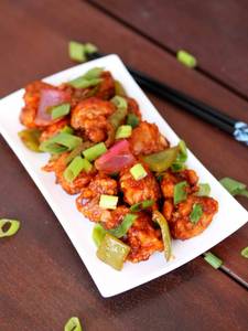 Dry Mushroom Chilli