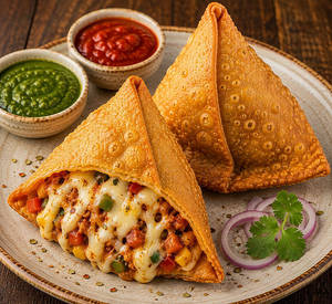 Pizza Samosa 2pcs