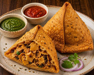 Khakhra Samosa 2pcs