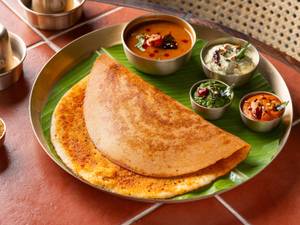 The Malgudi Ghee Roast Podi Dosa