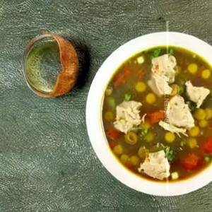 Chicken Talumein Soup