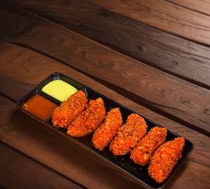 Corn Steamed Tandoori Momos [6 Pieces]