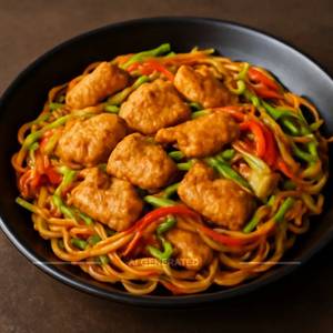 Chicken Singapuri Noodles