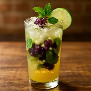 Grapes Mojito