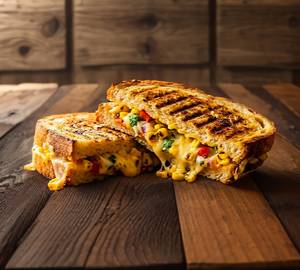 Corn grill sandwich