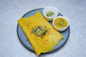 Rava Onion Masala Dosa