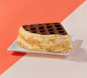 New York Cheesecake Waffle [Choco Base]