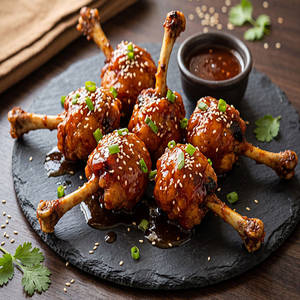 Chicken Lollipop In Honey Chilli Sauce
