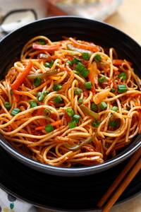 Veg Schezwan Noodles