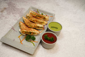 Tandoori Paneer Corn Grilled Sandwich