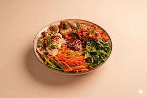 Korean Bibimbap Rice Bowl