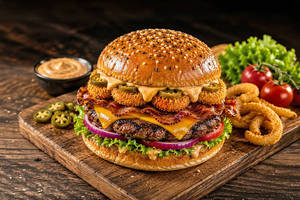 Mustoney Supreme Burger