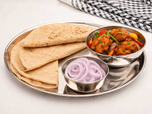 Chilli Chicken With Tawa Roti