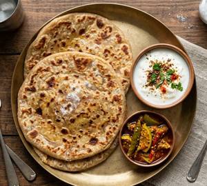 2 Aloo Paratha