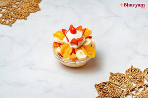 Fruit Salad With Ice Cream