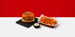 Krunch Chicken Burger Combo