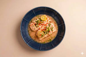 Steam Thai Fish In Lemon Ginger Chilli Sauce
