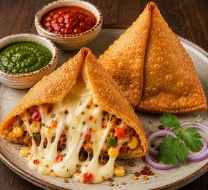 Cheese Burst Samosa 2pcs