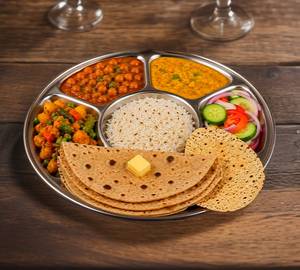Plain Thali good food good packing 