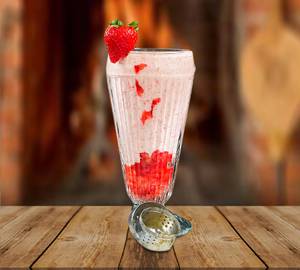 Strawberry lassi