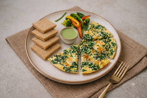 Spinach & Cheese Omlette