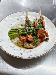 Grilled King Prawns