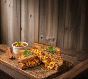 Crispy Corn Grilled Sandwich