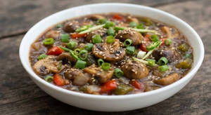 Chilli Mushroom - Gravy