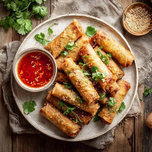 Veg Dragon Fire Spring Rolls (200 Kcal)