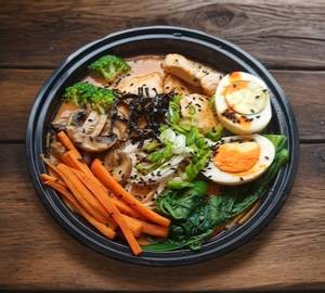 Yellow Thai Non Veg Ramen