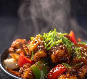 Mushroom chilli