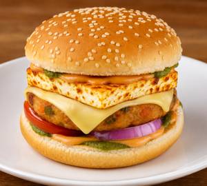 Veg. Cheese & Paneer Burger