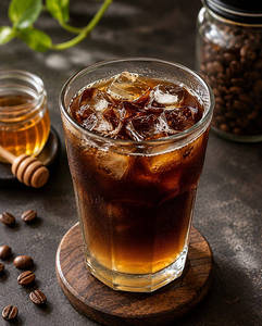 Honey Iced Americano