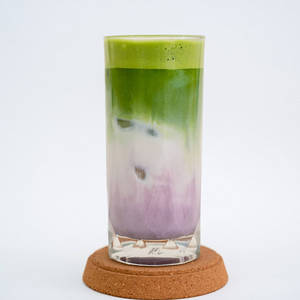 Ube Matcha Coconut Latte