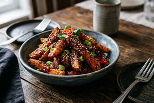 Honey Chilli Potato