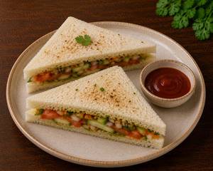 Veg Kaccha Sandwich