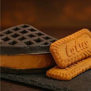 Biscoff Kissed Waffle Sandwich