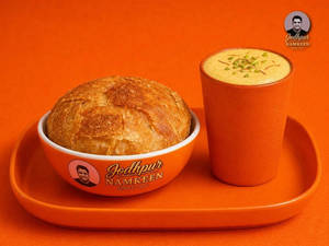Pyaaz Kachori + Kesar Lassi Combo