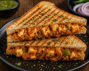 Paneer makhani sandwich