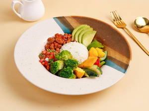 Grilled Veggies Rice Bowl