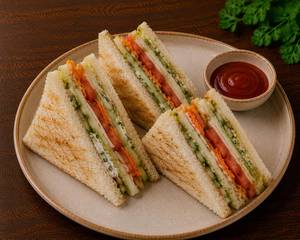 Veg Club Sandwich