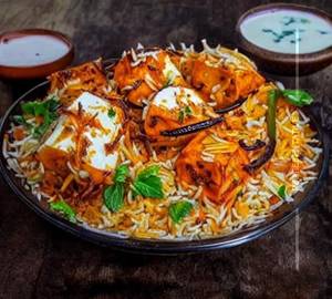 Paneer Tikka Biryani