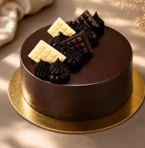 Pure Chocolate Truffle Cake (550 Grams)